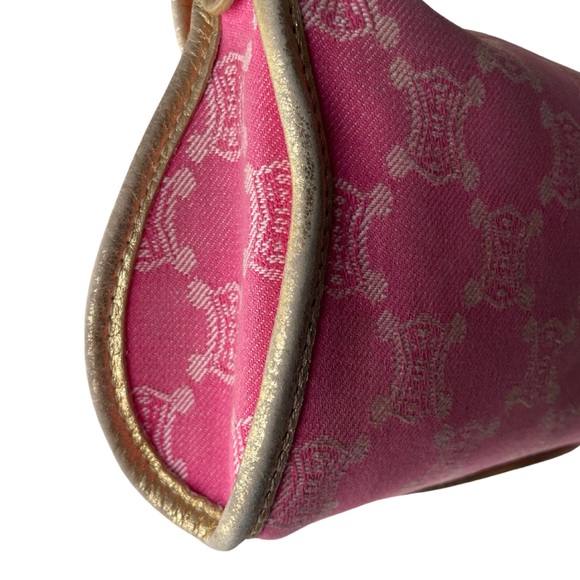 CELINE Paris Macadam Denim Handbag - Picture 6 of 14